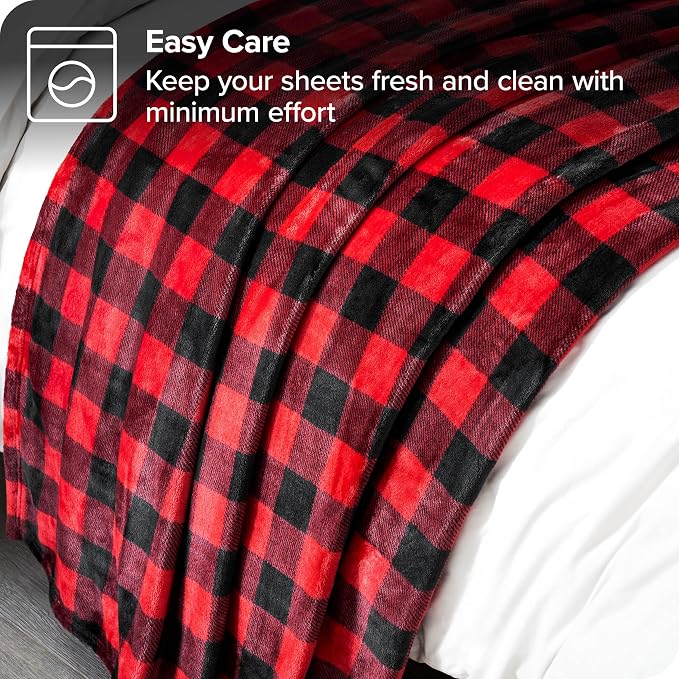 Bare Home Fleece Blanket - Image 7
