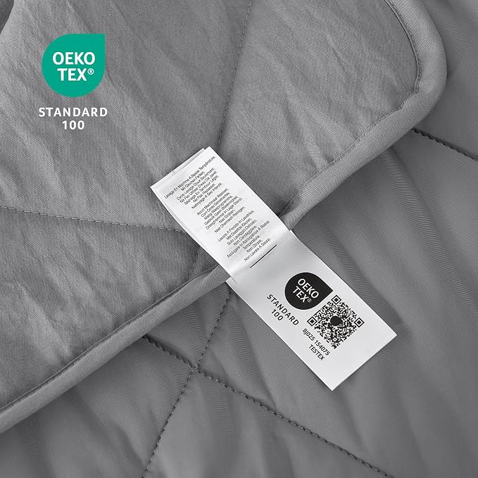 Cozy Bliss Cooling Blanket for Hot Sleepers, Q-Max 0.4 Cooling Comfort for - Image 7