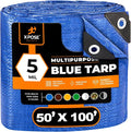 Better Blue Poly Tarp 50' x 100' by XposeSafety
