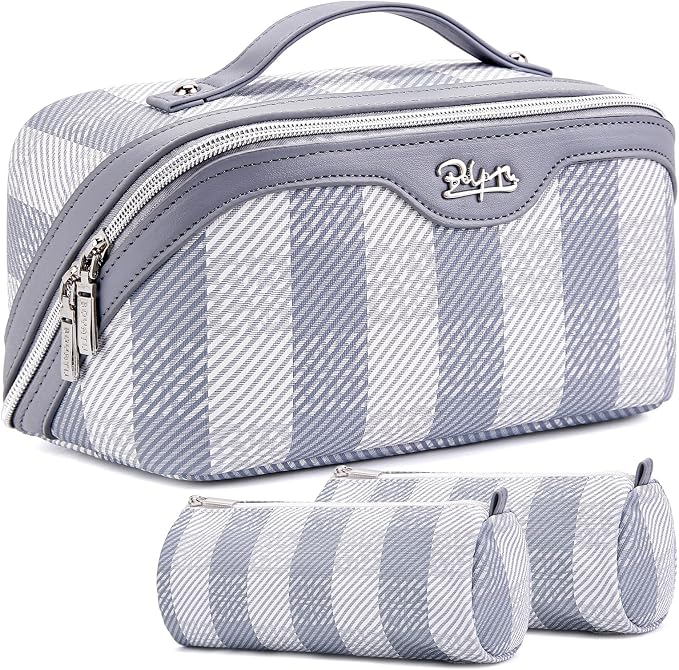 BOYATU Makeup Bag Travel Cosmetic Bag: 3 Pcs Set Portable Make up Bags by BOYATU