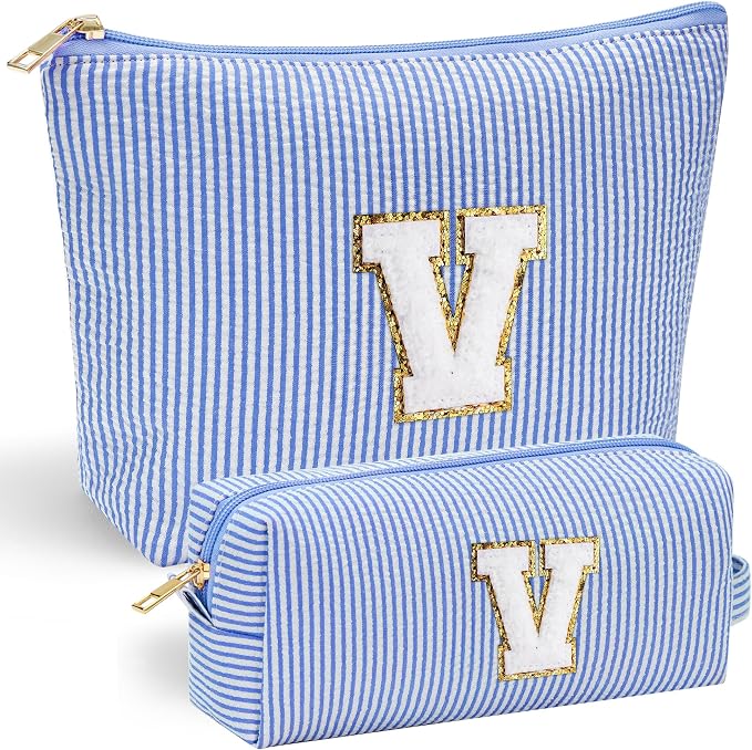 YOOLIFE Initial Makeup Bag Gifts by YOOLIFE