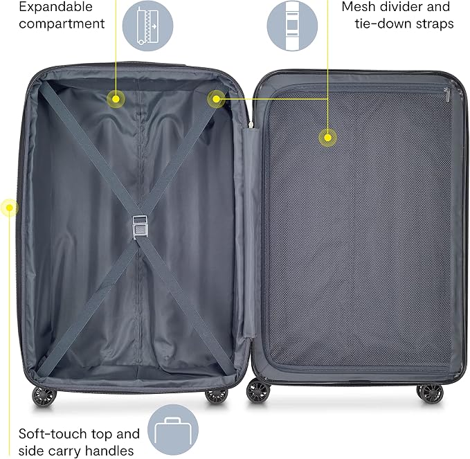DELSEY PARIS Helium Aero Hardside Expandable Luggage - Image 4