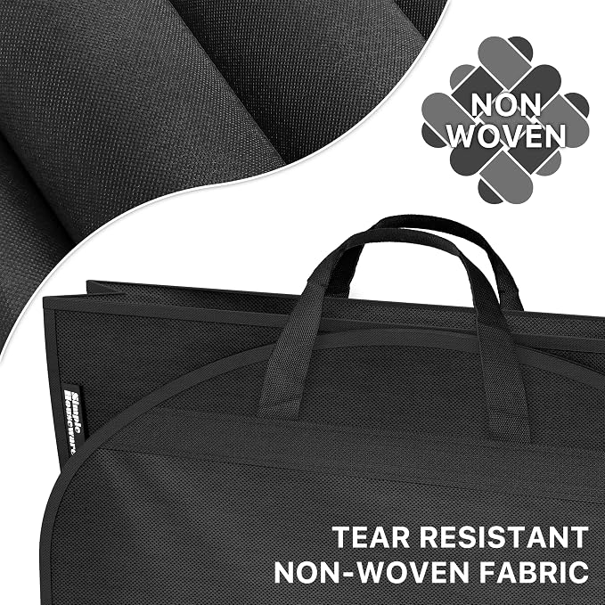 Simple Houseware 54-Inch Travel Garment Bag - Image 3