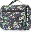 PAVILIA Hanging Toiletry Bag Women Men, Foldable Cosmetic Organizer Travel Bag by PAVILIA