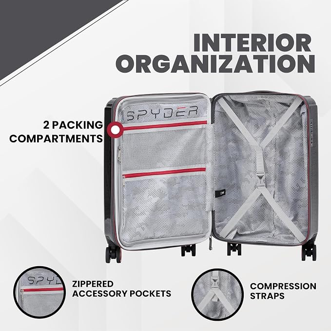 Spyder Traverse 29 Inch Large Checked Baggage Expandable Hardside Upright - Image 3