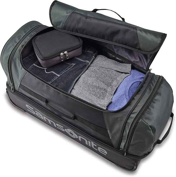Samsonite Andante 2 Wheeled Duffel Bag – 32-Inch Durable Rolling Luggage - Image 3
