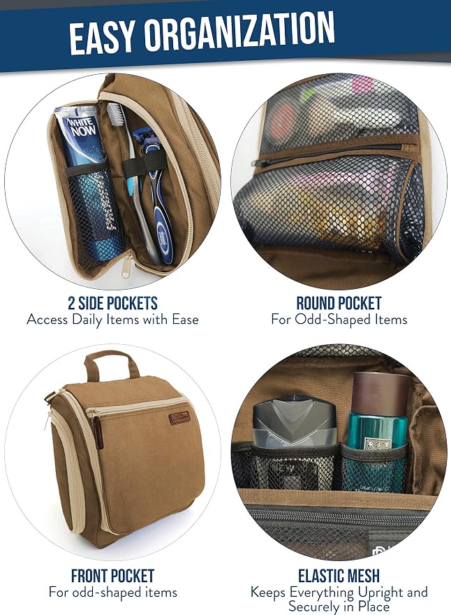 D&D Hanging Travel Toiletry Bag - Image 4