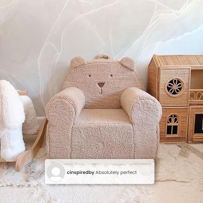 Delta Children babyGap Sherpa Bear Chair - Image 5