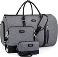 Convertible Garment Duffel Bag for Travel by TIBES