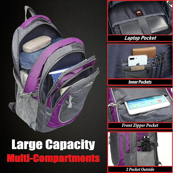 ProEtrade Extra Large Backpack Bookbag - Image 2